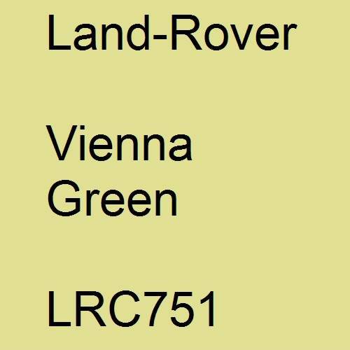 Land-Rover, Vienna Green, LRC751.